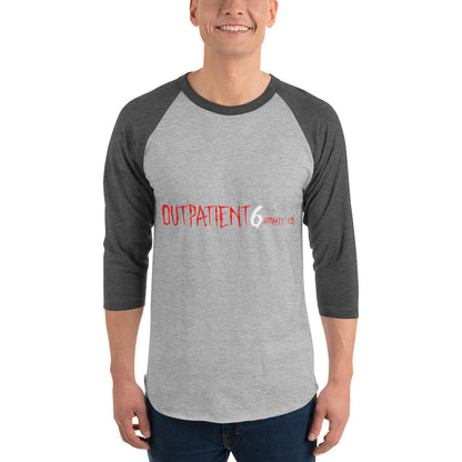 OP6 Logo 3/4 sleeve raglan shirt