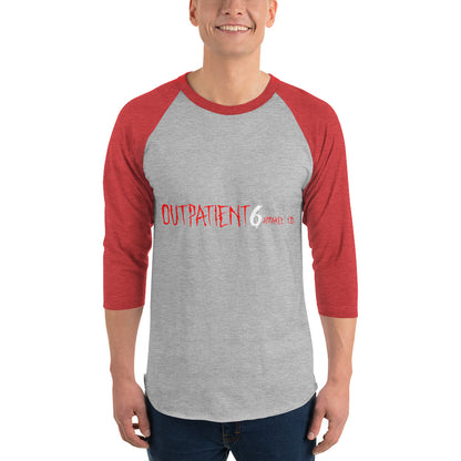 OP6 Logo 3/4 sleeve raglan shirt