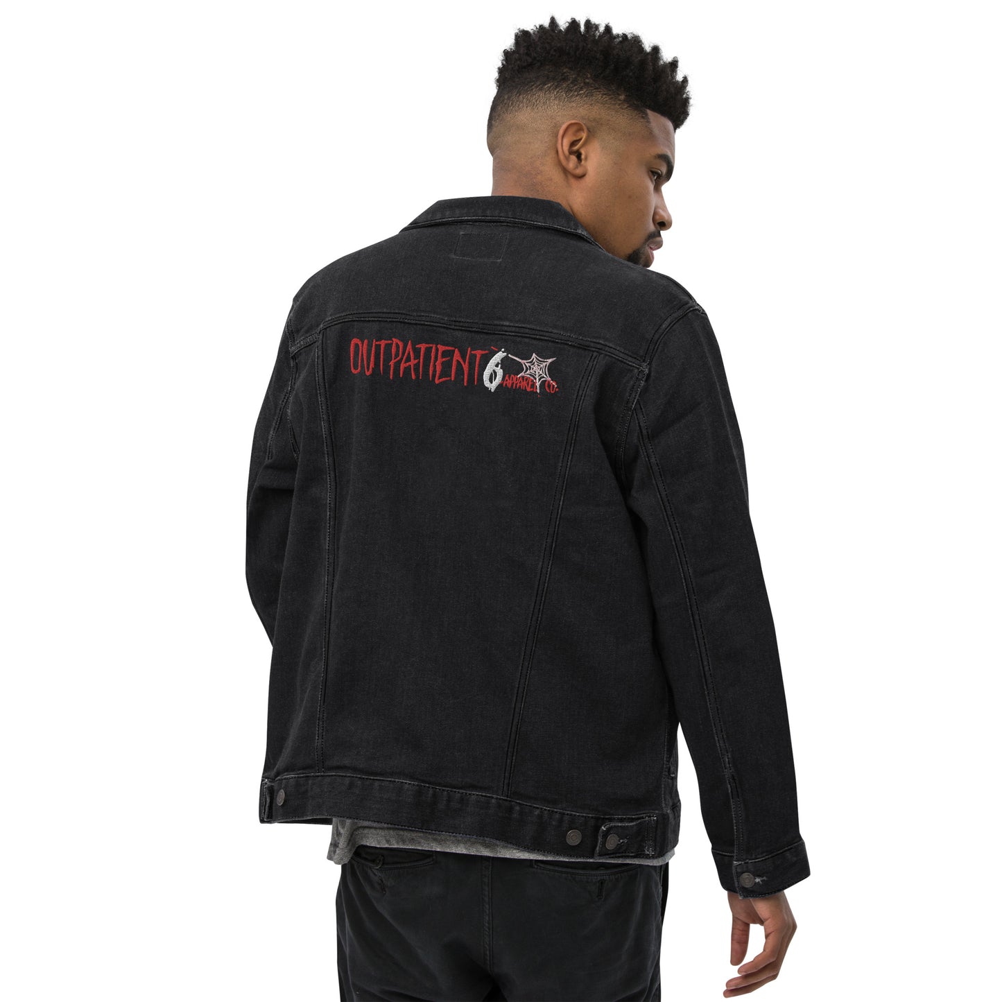 OP6 Dual Logo Unisex denim jacket