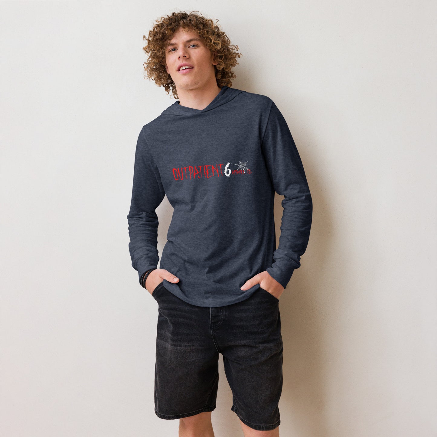 OP6 Hooded long-sleeve tee