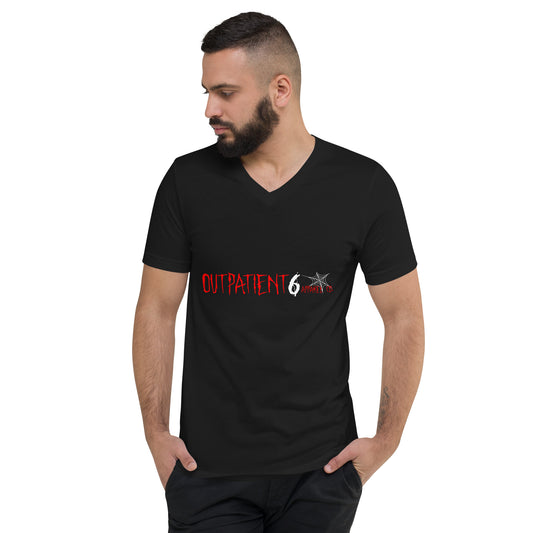 OP6 Logo Unisex Short Sleeve V-Neck T-Shirt