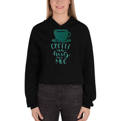 Hug in a Mug Crop Hoodie