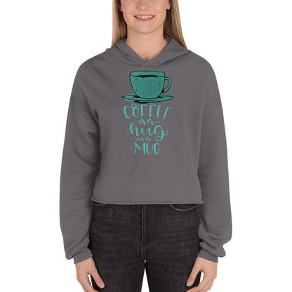 Hug in a Mug Crop Hoodie