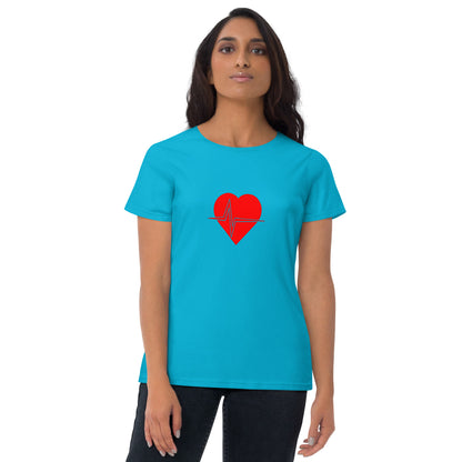 Red Heartsmart Women's short sleeve t-shirt