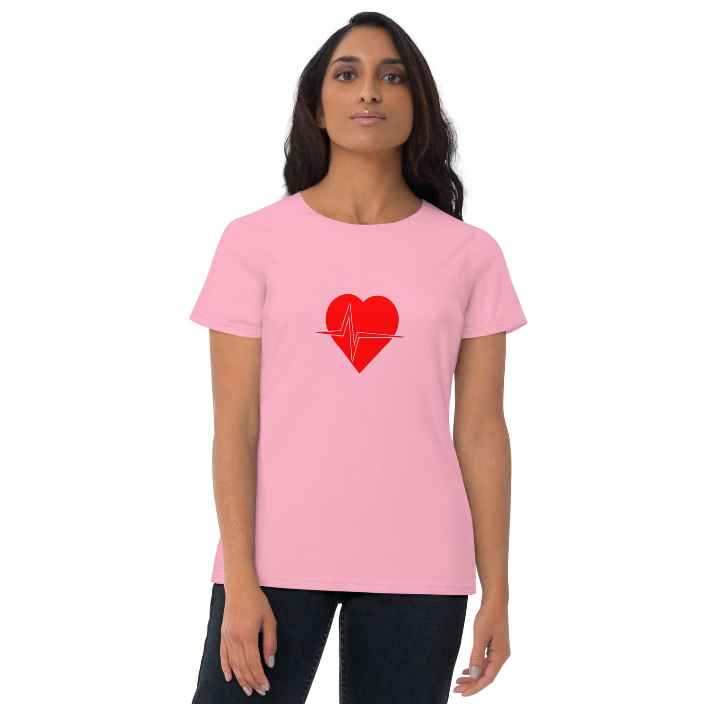 Red Heartsmart Women's short sleeve t-shirt