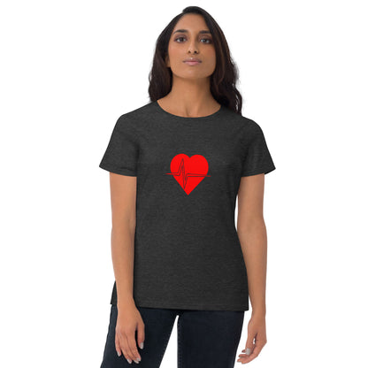 Red Heartsmart Women's short sleeve t-shirt