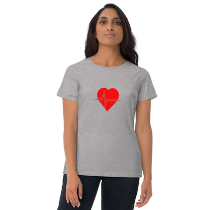 Red Heartsmart Women's short sleeve t-shirt